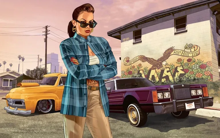 Rockstar Games illustration by Nate Meltzer