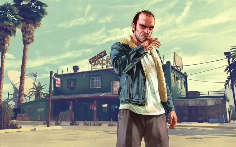 Rockstar Games illustration by Nate Meltzer